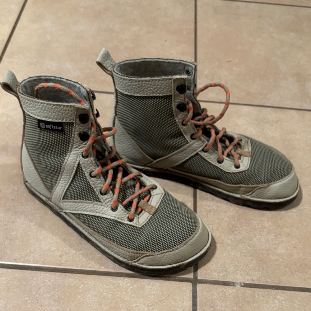 Softstar Switchback boots 7U barefoot